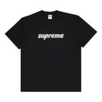 Футболка Supreme Pinline Tee, черный - фото