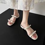 Шлепанцы женские Yeezyy Reezy, серебряный - фото 7