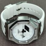 Часы Casio G-Shock Analog-Digital 2100 Series, ремешок фторэластомер, арт. GA-2100-7A7, белый - фото 7