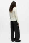 Блуза Object Blouse, Sandshell/Off-White - фото 3