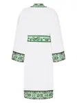 Махровый халат DOLCE & GABBANA, белый - фото 2