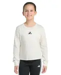 Футболка Regular-Fit с логотипом для девочек 8-16 лет Adidas, белый - фото