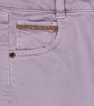 Украшенные расклешенные джинсы Brunello Cucinelli, фиолетовый - фото 2