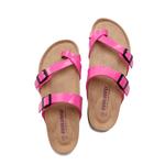 Унисекс шлепанцы Golofi, желтые блестящие 114 - фото 9