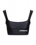 Спортивный топ Livincool, черный - фото