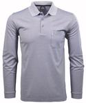 Футболка Ragman Softknit Polo langarm, синий - фото