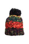 Шапка с помпоном «Штопор» Beechfield, мультиколор - фото 2