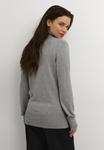 Свитер ASTRID ROLL NECK Kaffe, серый меланж - фото 3
