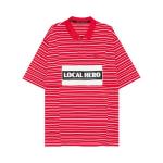 Поло Martine Rose Oversized Panelled Polo, Red - фото