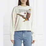 Толстовка свободного кроя Vintage Eagle Crew Tommy Hilfiger, бежевый - фото