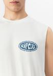 Топ Rip Curl DE OVAL MUSCLE UNISEX, Bone/Off-White - фото 6