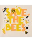 Футболка BVB Merchandising GmbH Save the bees, бежевый - фото 2
