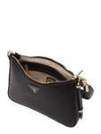 Сумка через плечо GUESS DARYNA II TOP ZIP SHOULDER BAG, Black - фото 5