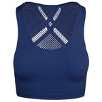 Спортивный бюстгальтер Q36.5 Seamless, синий - фото