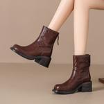 Ботильоны женские Zhr, коричневый - фото 20