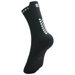 Носки для бега Compressport Pro Racing Socks V4.0 Run High, цвет Black/White - фото 3