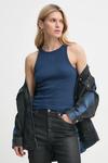 Топ Gestuz, темно-синий - фото
