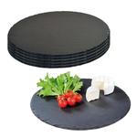 Тарелка Kesper черный, 35,5/0,6/35,5 см - фото