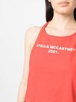 Stella McCartney топ с логотипом, красный - фото 5