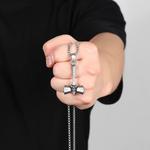 Чистое олово титановая сталь мужские колье EVBEA - фото 6