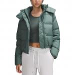 Куртка Wunder Puff Series Down для женщин Lululemon, medium forest/medium forest - фото