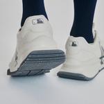 Массивные кеды низкие унисекс бежевые MLB Ivory - фото 8