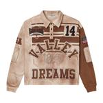 Топ Vale Forever Chocolate Classic Rugby, Brown - фото