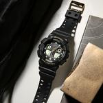 Часы Casio G-Shock Analog-Digital GA-100 Series, арт. GA-100GBX-1A9, черный - фото 9