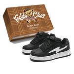 Низкие кроссовки для скейтбординга унисекс Teddy Bear Collection, Black - фото