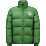 Пуховик мужской зеленый Moncler - фото