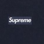 Свитер Supreme Washed Box Logo Crewneck, Navy - фото 2