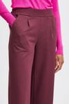 Обычные брюки со складками спереди b.young Rizetta, Wine Red - фото 5