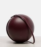 Мини-сумка Sphere из кожи через плечо Alaïa, Rouge Grenat - фото 4