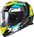 Шлем LS2 ff800 storm ii tracker, Black/Neon Yellow - фото