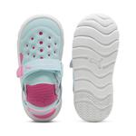 Сандалии PUMA Evolve Kids PUMA Turquoise Surf Fast Pink White Blue - фото 4