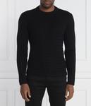 Свитер Regular fit Emporio Armani, черный - фото