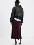 MANGO Юбка 'ARLET' в винно-красном цвете - фото 5
