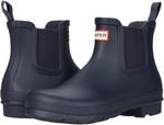 Сапоги резиновые Hunter Original Chelsea, темно-синий - фото