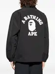Куртка College Coach с логотипом A Bathing Ape, черный - фото 4