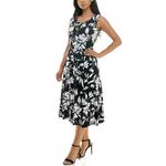 Женское платье миди с принтом Nina Leonard Nina Leonard - фото 2