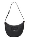 Сумка через плечо GUESS CALEBRA HOBO SHOULDER BAG, Black - фото