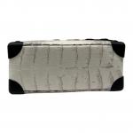 LOUIS VUITTON SOFT TRUNK Himalayan Crocodile Leather Box Bag, кроссбоди, мини-сумка через плечо унисекс white - фото 4