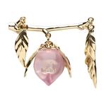 Брошь унисекс CHANEL, золотой - фото