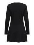 Вязаное платье ONLY ONLMilla, черный - фото 2