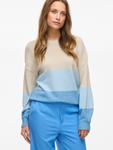 Свитер VILA VIRil, Light Blue/Mottled Blue - фото 6