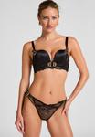 Трусы Hunkemöller Thong, Black - фото