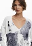 Джемпер Desigual FINE COLLAGE , White - фото 4