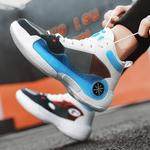 Летние спортивные кроссовки 2024 для мужчин, беговые кроссовки, кроссовки, кеды, мужская обувь для подростков Yafexin, синий - фото 3