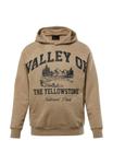 Худи JP1880 Hoodie, Dark Beige/Beige - фото 3