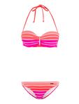 Комплект бикини Venice Beach, цвет pink/gestreift - фото